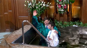 Святое водное крещение 19 января 2014