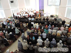 Освящение дома молитвы церкви "Голгофа"