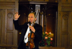 В евангельских церквах Москвы состоялись концерты всемирно известного скрипача-вируоза