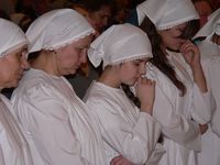 В Омске крестили 37 человек 