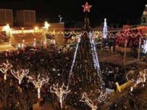 Около 120 тыс человек съехались в Вифлеем отпраздновать Рождество