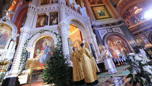 Более 2,1 млн человек по всей России посетили рождественские службы
